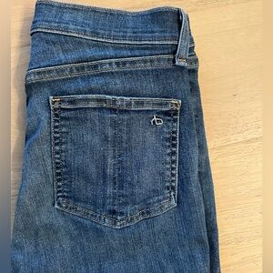 Rag & Bone high rise ankle skinny